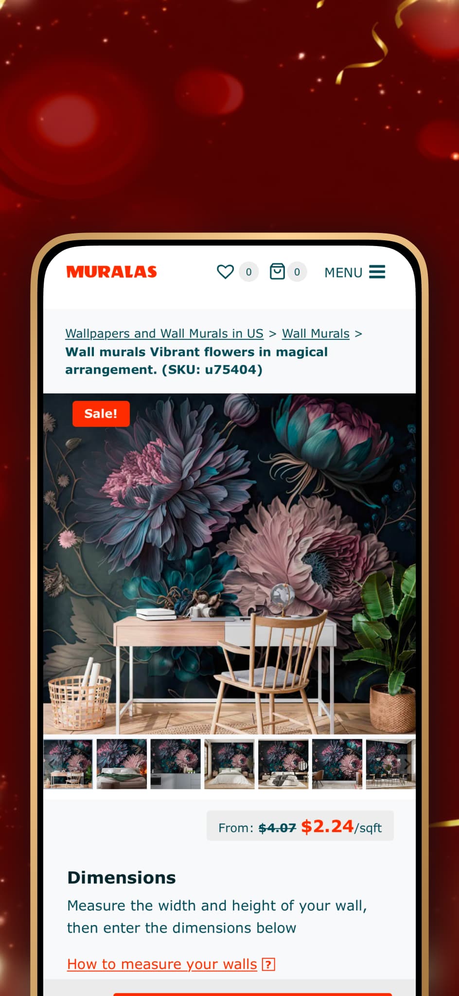 Installa l'app Muralas.it
