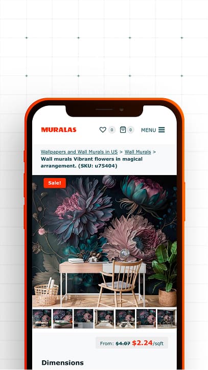 Installa l'app Muralas.it